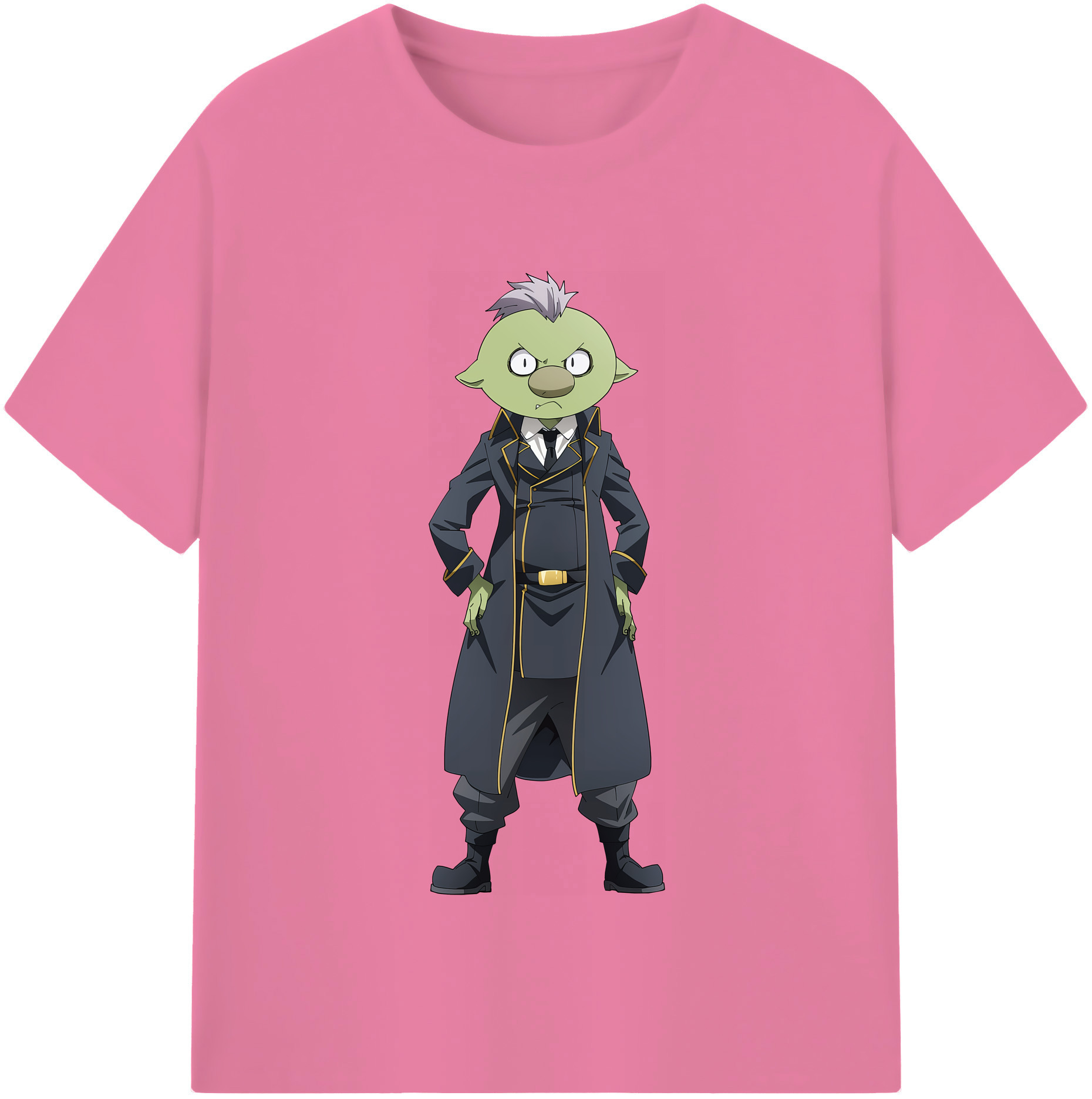 （画像用） 転スラ Regarding Reincarnated to Slime 綿100％半袖Tシャツ（フロントプリント）